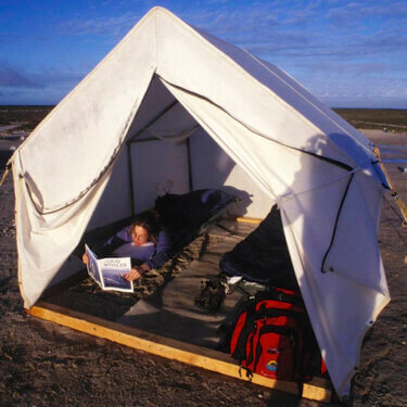 spacious tent