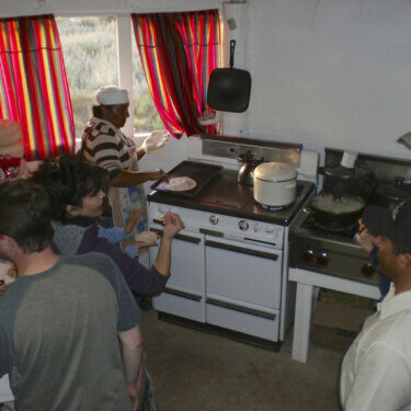 making tortillas