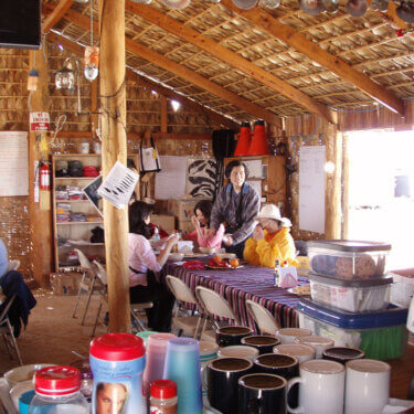 lunch time in the palapa