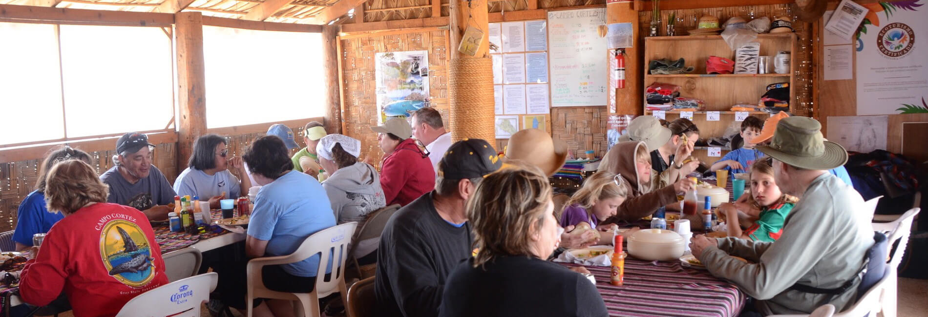 lunch time in the palapa