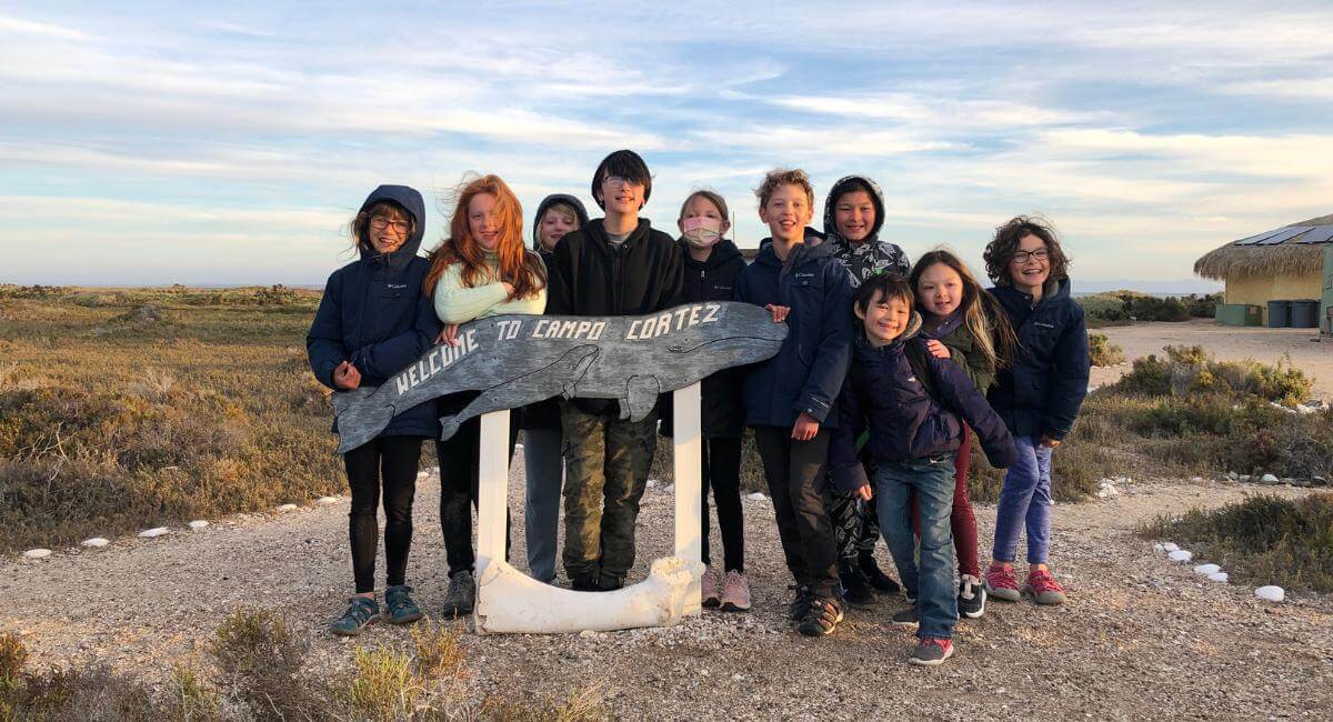 Kids having fun at Campo Cortez