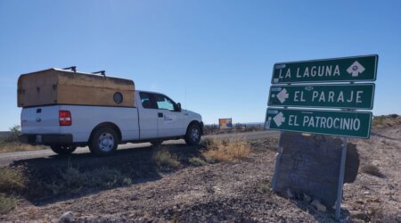 Driving to Campo Cortez