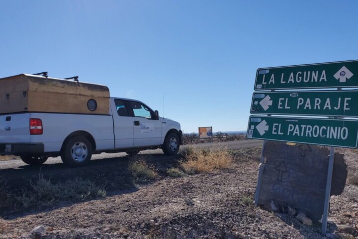 Driving to Campo Cortez
