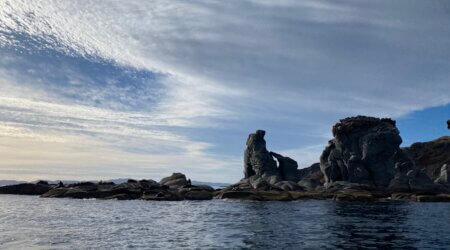 Isla Coronada in the Sea of Cortez