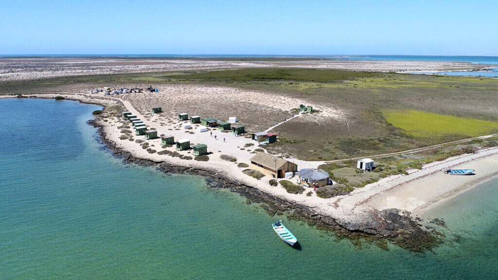 Baja Sur, Mexico Aerial Photos of Campo Cortez at San Ignacio Lagoon, Baja Sur, Mexico