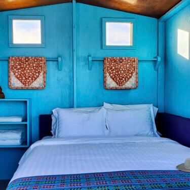 Comfortable double bed!