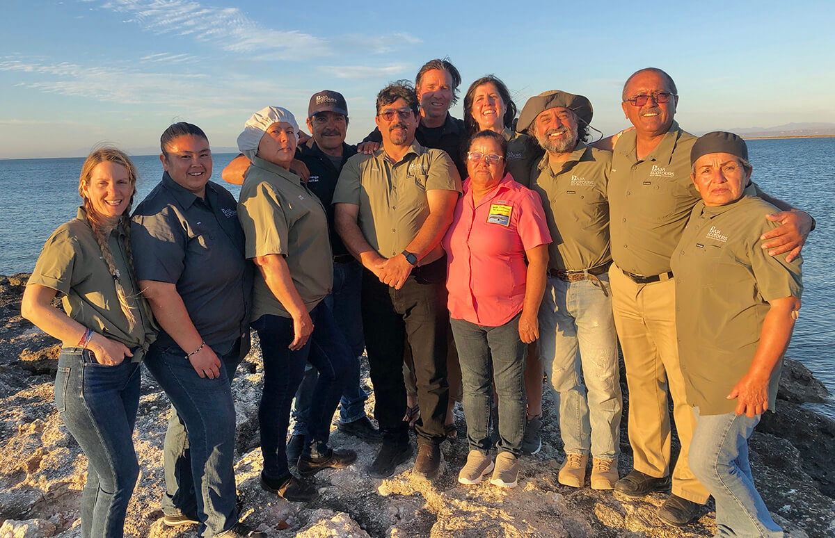 baja ecotours staff and family